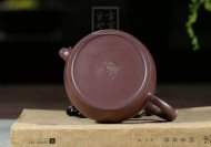 《品竹壺》宜興紫砂壺紫泥助理工藝美術(shù)師全手工茶壺茶具