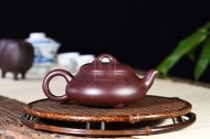 《漢棠石瓢》紫砂壺宜興工藝美術(shù)師手工泡茶壺石瓢茶具紫泥茶壺