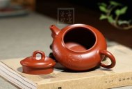 《圓韻壺》宜興創(chuàng)新壺紫砂工藝美術(shù)師手工大紅袍泡茶壺套壺