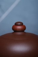 《一團(tuán)和氣》宜興紫砂壺全手工泡茶壺工藝美術(shù)師大師紫泥