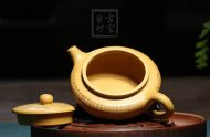 《心經(jīng)壺》中國紫砂壺助理工藝美術(shù)師正品宜興手工茶壺段泥壺