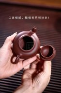 《小禪意》宜興紫砂壺手工助理工藝美術(shù)師紫泥壺茶壺茶具