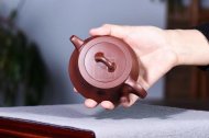 《金鐘》宜興紫砂壺底槽青工藝美術(shù)師手工茶壺茶具井欄