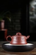 《玉龍》宜興底槽青紫砂壺工藝美術(shù)師全手工創(chuàng)新壺茶壺