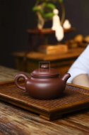 《仿古》宜興紫砂壺工藝美術(shù)師手工底槽青仿古泡茶壺茶壺茶具