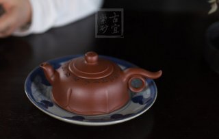 《裙舞》宜興紫砂壺工藝美術(shù)師純手工創(chuàng)新壺泡茶壺底槽青茶具