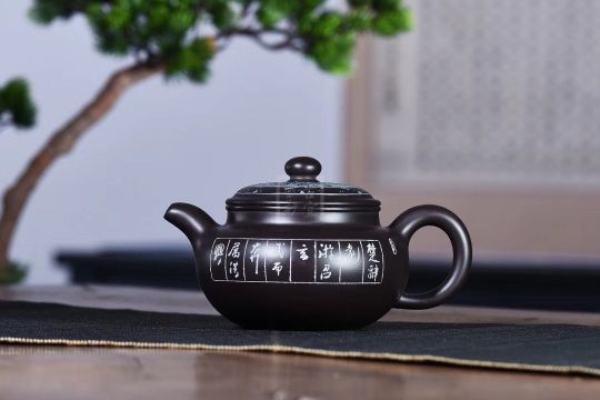 《仿古》宜興黑料中國工藝美術(shù)大師手工紫砂壺泡茶壺茶具仿古