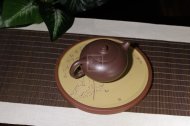 《紫韻》宜興紫砂壺助理工藝美術(shù)師手工茶壺茶具紫泥紫韻