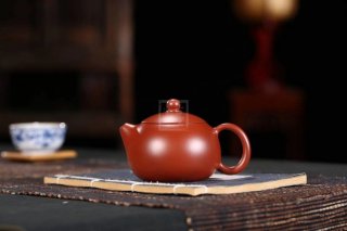 《西施壺》宜興紫砂壺全手工助理工藝美術(shù)師茶具純泡茶壺大紅袍西施