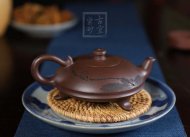 《神燈壺》創(chuàng)新壺茶具茶壺宜興手工紫砂壺底槽青