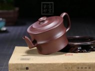 《竹段》宜興紫砂壺工藝美術(shù)師手工竹段紫茄泥