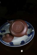 《潘壺》宜興紫砂壺助理工藝美術(shù)師手工紫泥泡茶壺禮品潘壺