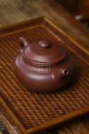 《仿古》宜興紫砂壺工藝美術(shù)師手工底槽青仿古泡茶壺茶壺茶具