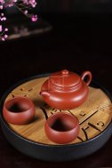 《仿古》宜興紫砂壺茶具泡茶壺實(shí)力派名家手工大紅袍仿古