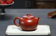 《如意》紫砂壺宜興工藝美術(shù)師手工大紅袍茶壺茶具