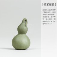 《手工七彩葫蘆茶寵擺件》宜興紫砂壺手工紫砂泡茶壺禮品