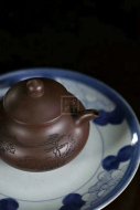 《潘壺》宜興紫砂壺助理工藝美術(shù)師手工紫泥泡茶壺禮品潘壺