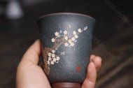 《梅花對杯》