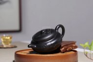 《仿古》宜興紫砂壺高級工藝美術(shù)師手工茶壺茶具天青泥仿古