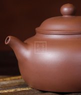 《圓墩》宜興紫砂壺助理工藝美術(shù)師茶具紫泥創(chuàng)新