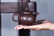 《金瓜》宜興紫砂壺名家全手工正品茶壺茶具紅砂紫泥