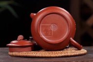 《碩果滿滿》經(jīng)典器型紫砂精品200cc大紅袍潘壺古樸典雅