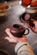 《樂道套組》紫砂壺宜興紫砂純手工底槽青茶具泡茶