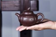 《金瓜》宜興紫砂壺名家全手工正品茶壺茶具紅砂紫泥