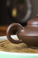 《合歡》宜興紫砂壺助理工藝美術(shù)師手工泡茶壺合歡茶具壺