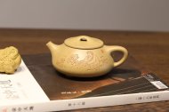 《石瓢》紫砂壺宜興助理工藝美術(shù)師手工泡茶壺石瓢茶具本山段茶壺