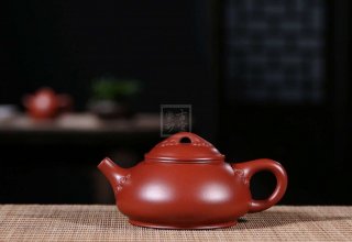 《如意》宜興紫砂壺全手工工藝美術(shù)師茶具純泡茶壺大紅袍石瓢